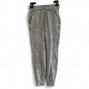 Lululemon Women’s Size 0 Gray Joggers  Pants Pockets Yoga Athletic Lounge